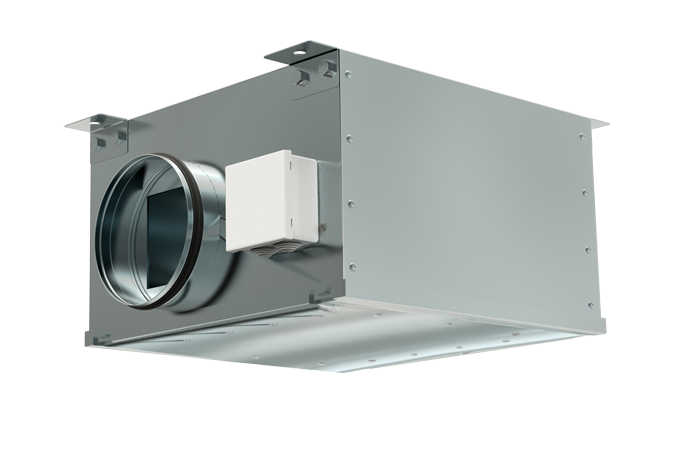 Звукоизолированный круглый канальный вентилятор ZKAM 400 LD