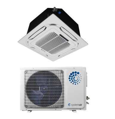 Сплит-система кассетного типа Systemair SYSPLIT CASSETTE C 18 EVO HP Q