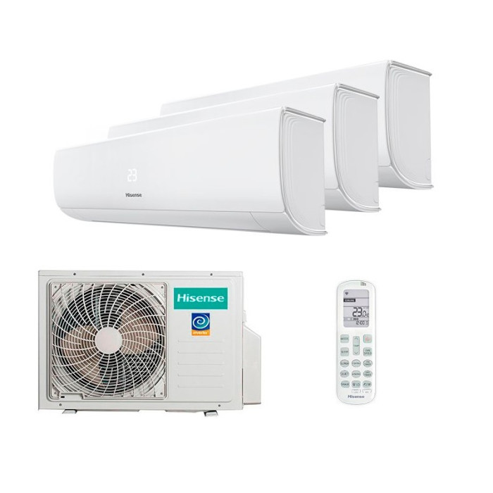 Комплект мульти-сплит-системы Hisense AMW3-24U4RJC / AMS-12UW4RXRKB00 + AMS-07UW4RMRKB00x2