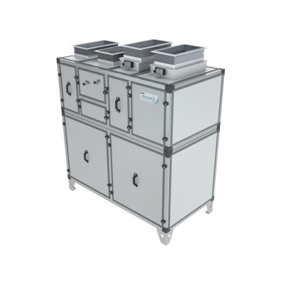 Приточно-вытяжная вентиляционная установка Breezart 2000-C Aqua RP VB