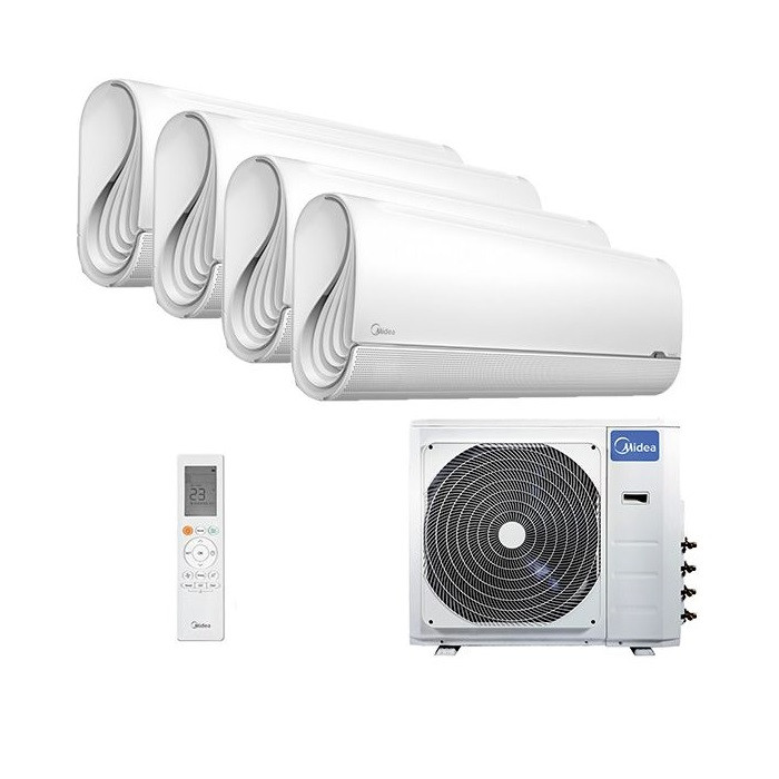 Комплект мульти-сплит-системы Midea M4OE-28HFN8-Q1 / MSFA2-09N8D6-Ix4