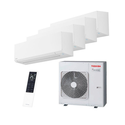Комплект мульти-сплит-системы Toshiba RAS-4M27G3AVG-E / RAS-B10G3KVSG-Ex4