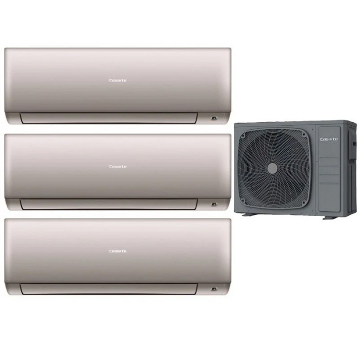 Комплект мульти-сплит-системы Casarte 4U75CM1/R3 / CAS25CX1/R3-Gx3