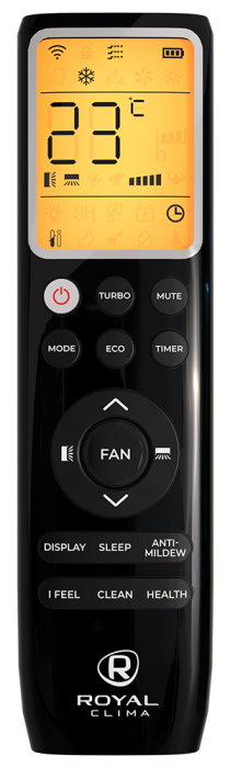 Инверторная сплит-система серии ROYAL SUPREMO NERO Full DC EU Inverter RCI-RSN75HN (комплект)