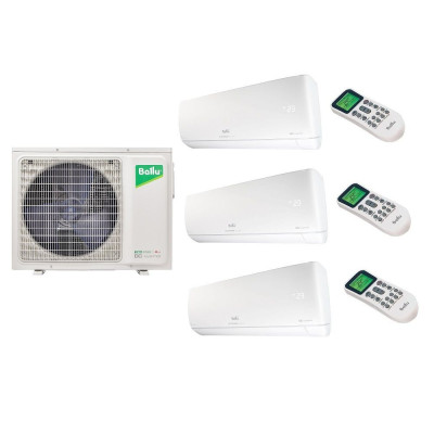Комплект мульти-сплит-системы Ballu BA3OI-FM/out-21HN8/EU / BSUI-FM/in-07HN8/EUx3