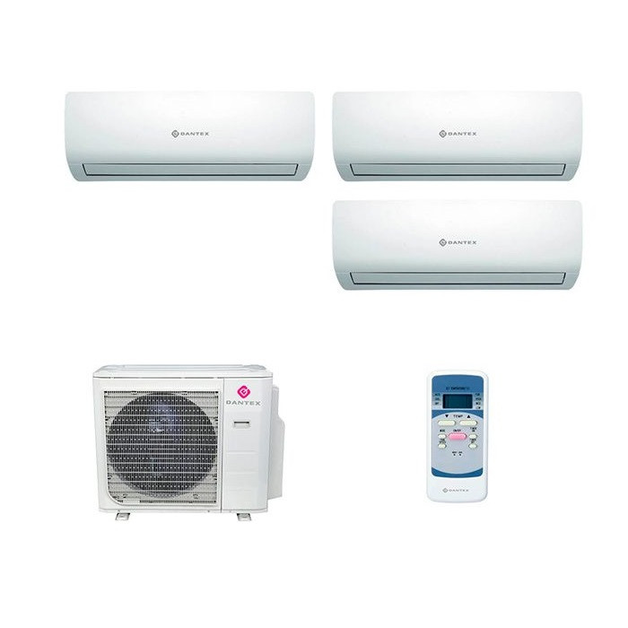 Комплект мульти-сплит-системы Dantex RK-4M28HM3E-W / RK-M07C3N + RK-M09C3N + RK-M12C3N