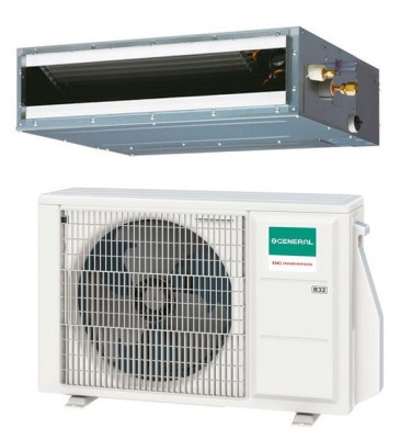 Полупромышленная сплит-система канального типа General ARXG18KLLAP / AOHG18KBTB