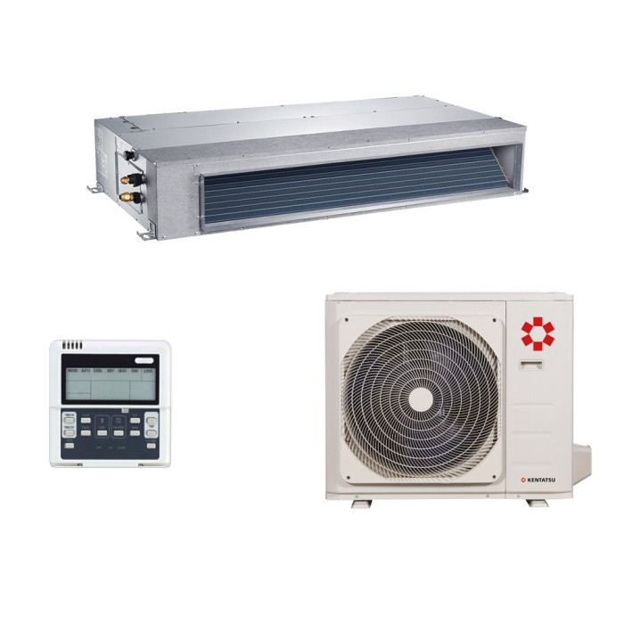 Полупромышленная сплит-система канального типа Kentatsu KSKRA53HFAN1 / KSUTA53HFAN1 с зимним комплектом (-40)