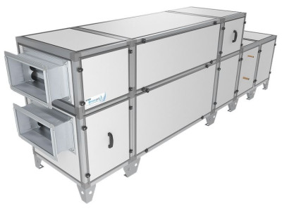 Приточно-вытяжная вентиляционная установка Breezart 2700-C Lux RP F PB 15
