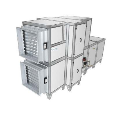 Приточно-вытяжная вентиляционная установка Breezart 10000-C Aqua RR W