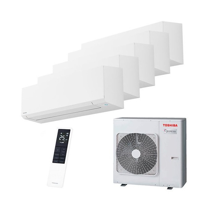 Комплект мульти-сплит-системы Toshiba RAS-5M34G3AVG-E / RAS-B07G3KVSG-Ex5