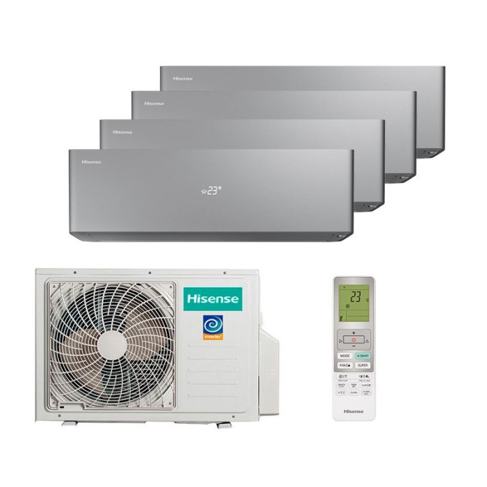Комплект мульти-сплит-системы Hisense AMW4-27U4RJC / AS-10UW4RXVQH00AG(B)x4