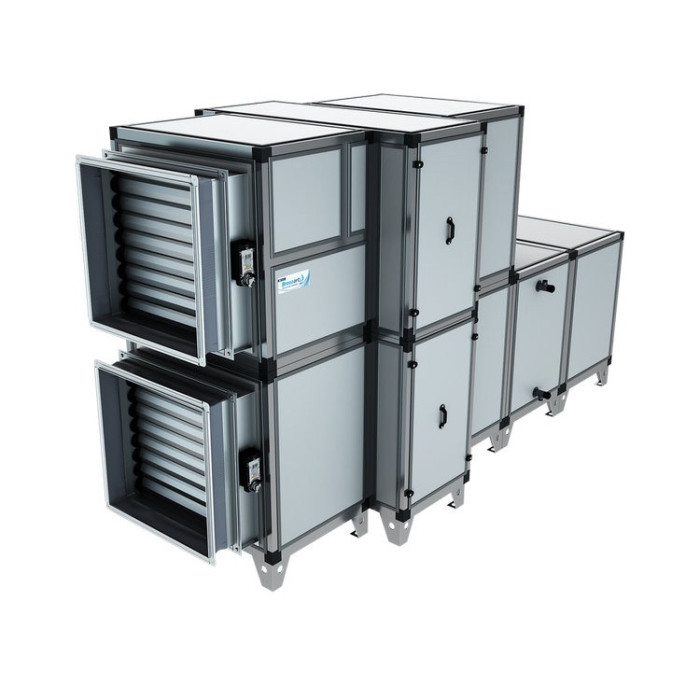 Приточно-вытяжная вентиляционная установка Breezart 8000-C Lux RR W 45