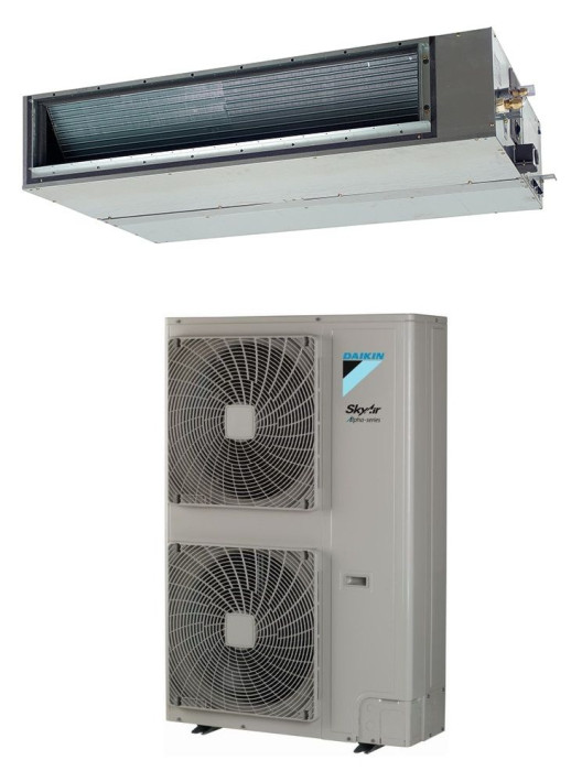 Полупромышленная сплит-система канального типа Daikin FBA140A / RZASG140MY1