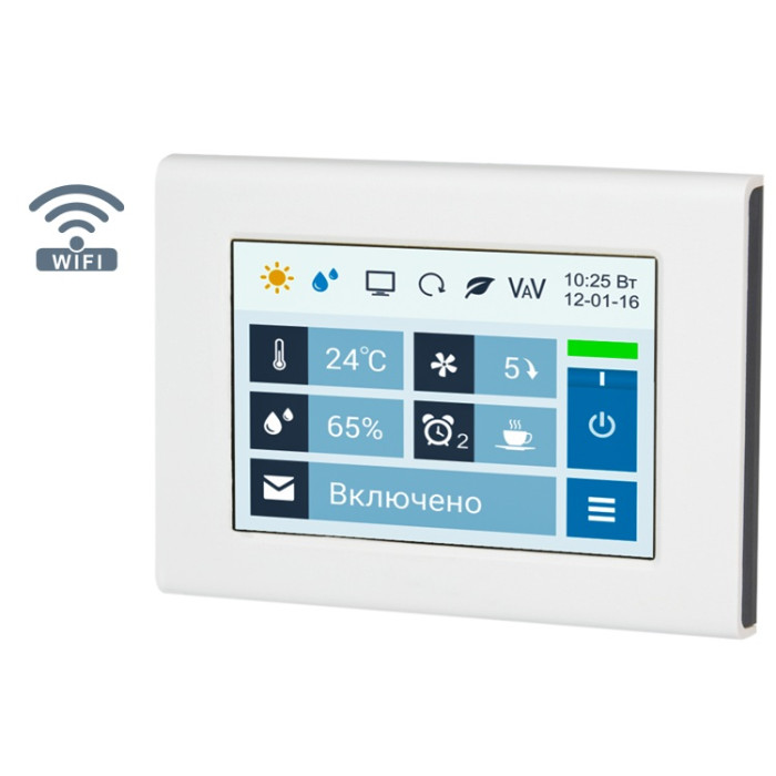 Приточно-вытяжная вентиляционная установка Breezart 8000-C Lux RR W 75