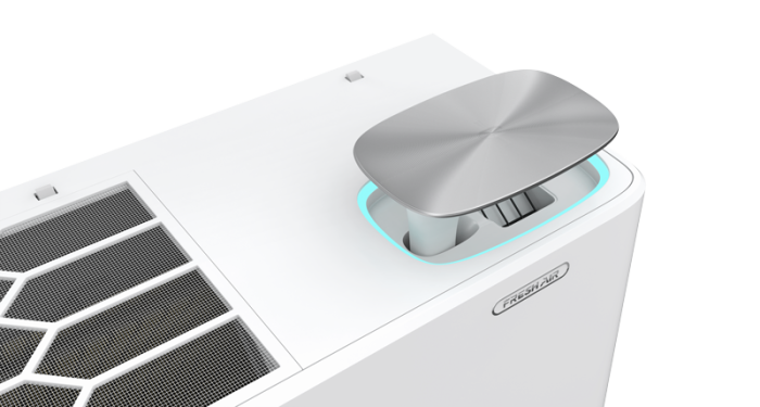 Инверторная сплит-система бризер серии ROYAL FRESH STANDARD FULL DC EU Inverter RCI-RFS35HN (комплект)