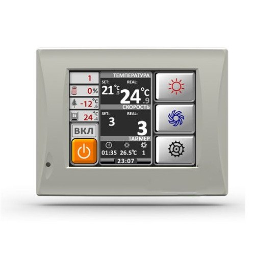 Приточная вентиляционная установка Komfovent ОТД-S-1500-F-HW-M5/M5-GTC