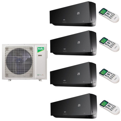 Комплект мульти-сплит-системы Ballu BA4OI-FM/out-36HN8/EU / BSUI-FM/in-09HN8/EU_BLx4