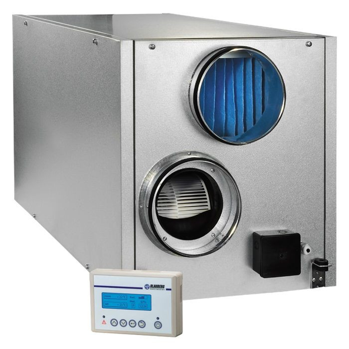 Приточно-вытяжная вентиляционная установка Blauberg KOMFORT LE600-4 S16