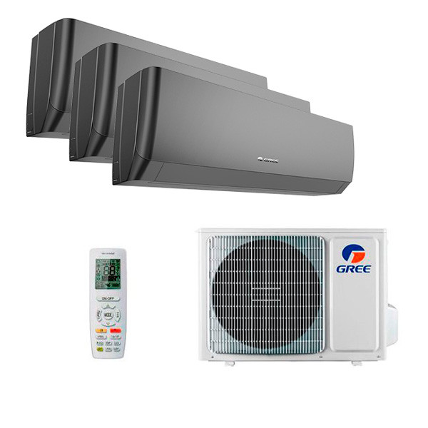 Комплект мульти-сплит-системы Gree GWHD(21)NK6OO (LC)(LH) / GWH09AGCXB-K6DNA4F/Ix3