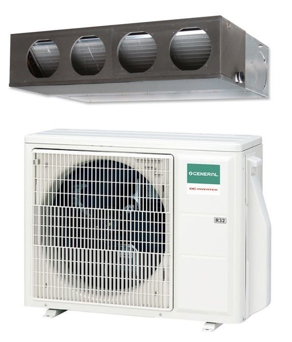 Полупромышленная сплит-система канального типа General ARXG36KMLA / AOHG36KBTB