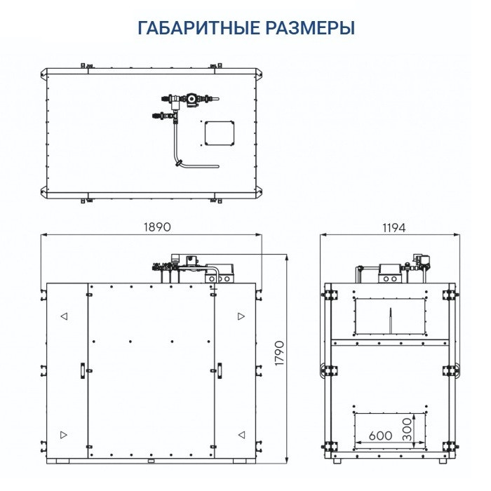 Приточно-вытяжная вентиляционная установка Turkov Zenit Heco X 3010 W