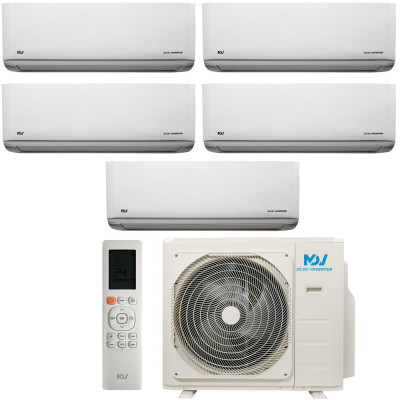 Комплект мульти-сплит-системы MDV MD5O-42HFN8 / MDSAL-09HRFN8x5