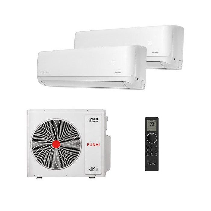 Комплект мульти-сплит-системы Funai RAM-I-2KG40HP.01/U / RAM-I-DA25HP.W01/Sx2