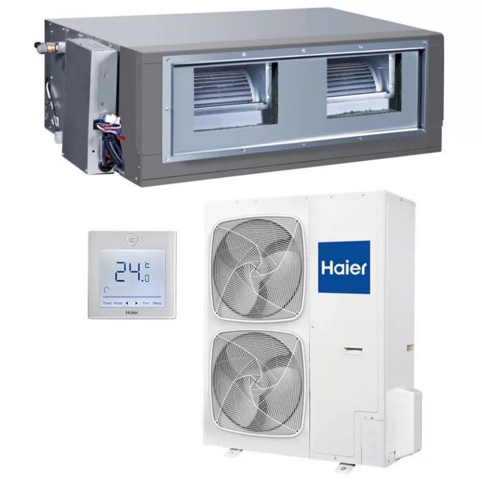 Полупромышленная сплит-система канального типа Haier AD96HN1ERA / 1U96WS1ERB